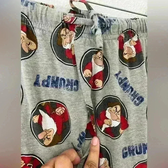 Disney Men's Grumpy snow white and The seven dwarfs pajamas pants size 2XL - Picture 3 of 10